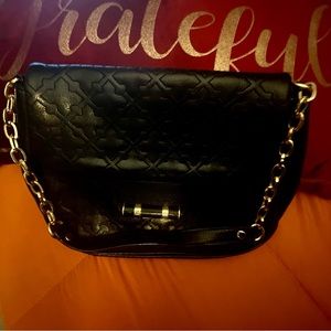 Antonio Melani black purse satchel bag